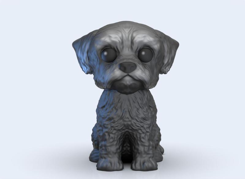 FUNKO POP DOG CROSSBREED (SCHANUZER & POODLE)