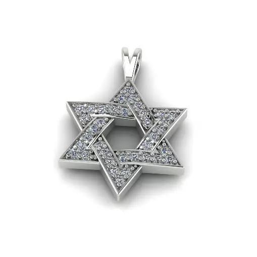 Magen David Pendant Model 7581