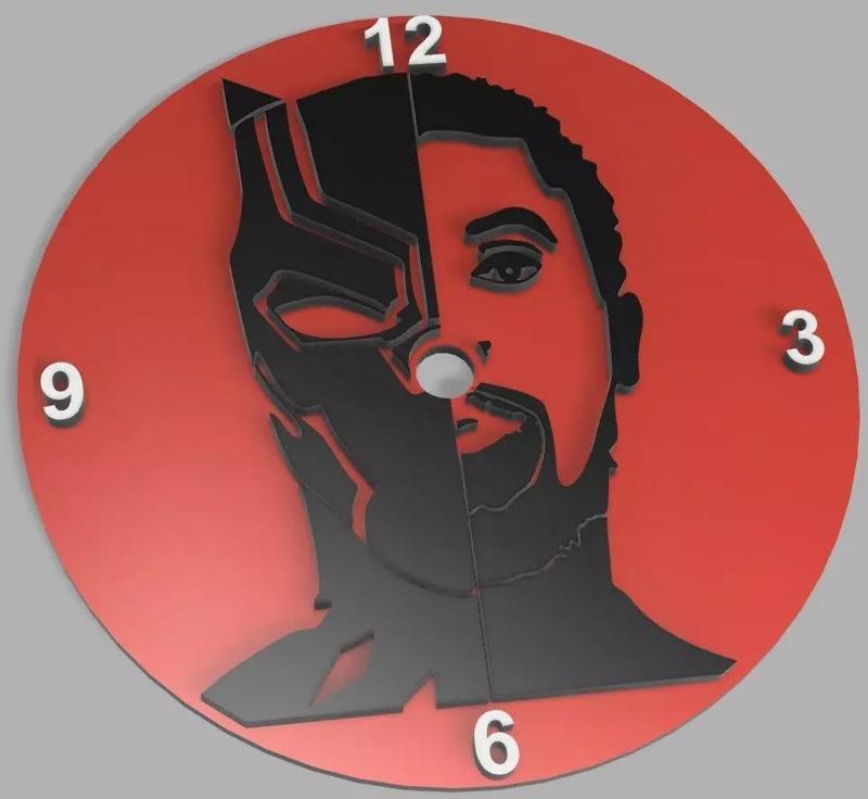HORLOGE BLACK PANTHER