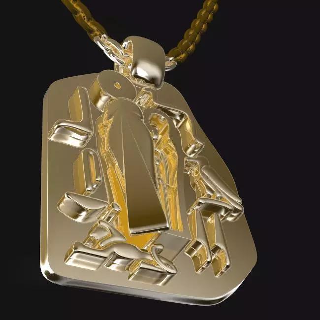 Royal tombs Pendant