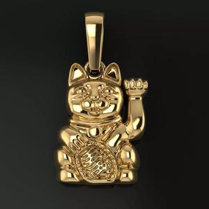 Lucky Cat Pendant