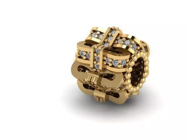 the bows are turning charm ball