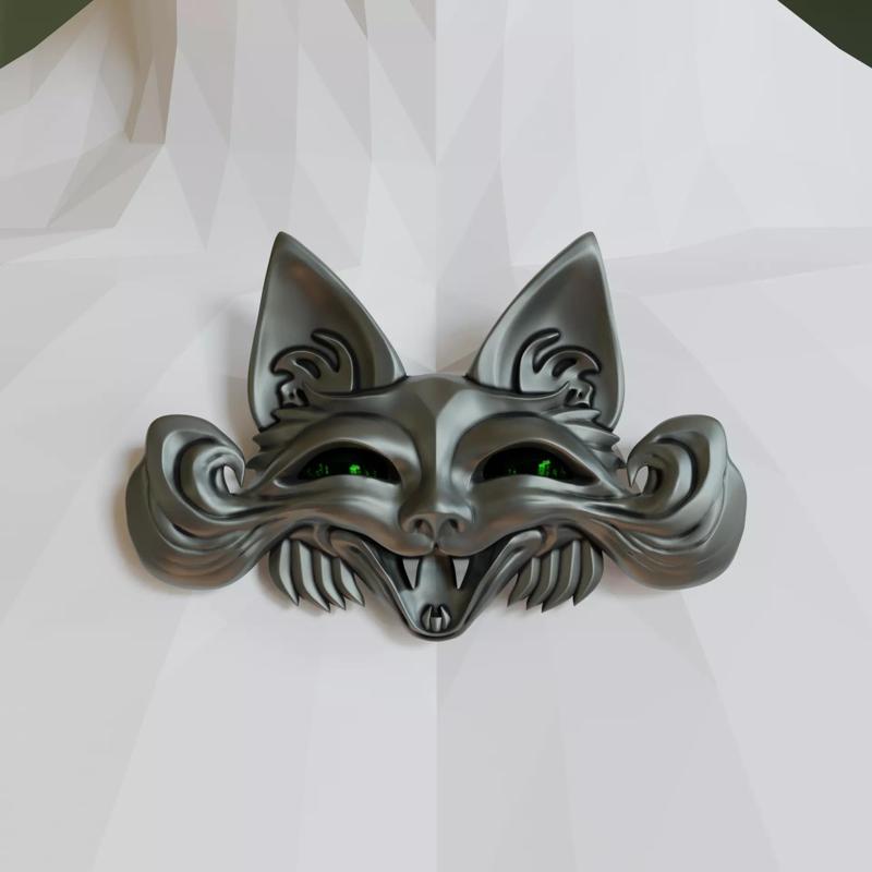 cat brooch - puss in boots 2 3D print model