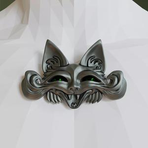 cat brooch - puss in boots 2 3D print model