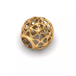 Jewelry gold - plated ball bead