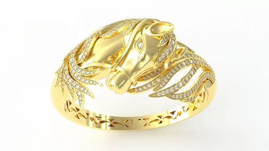 Jewelry Horse Bracelets With Diamonds