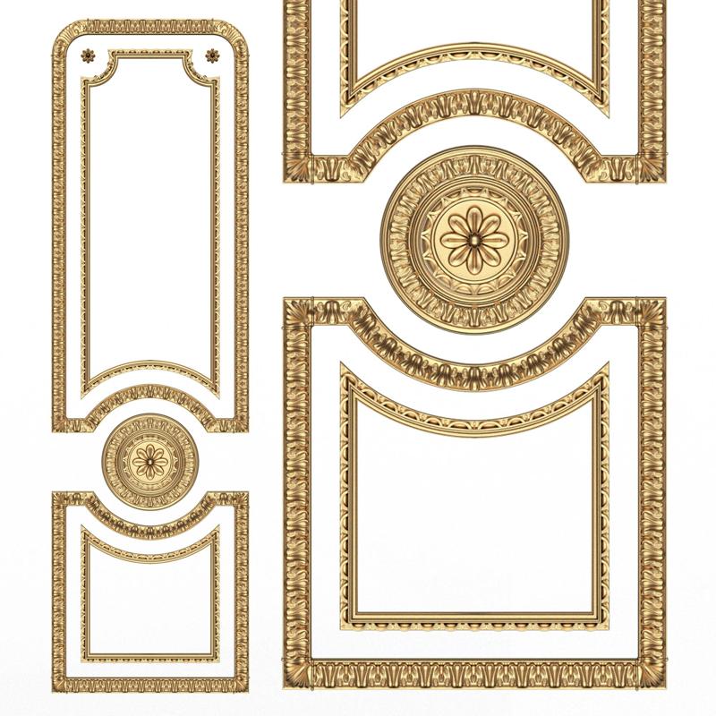 Carved Decoration Panel for CNC 09