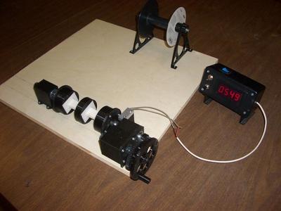 small spool holder for my coil winder