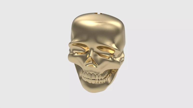 Skull-Shaped Bead for Accessories JDBCo