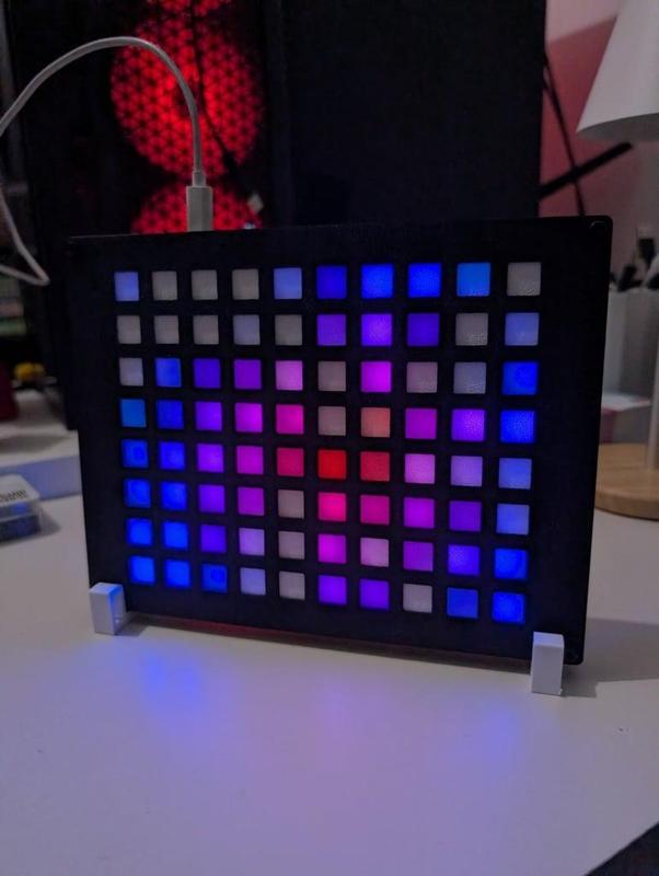 WLED matrix 8x10