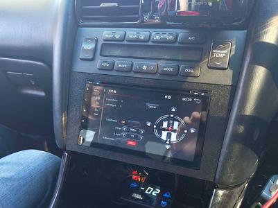 Toyota Aristo/Lexus GS double din radio bezel 7in