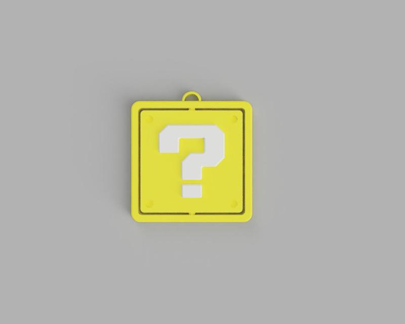 Mario Bros Mistery Box rotating key chain