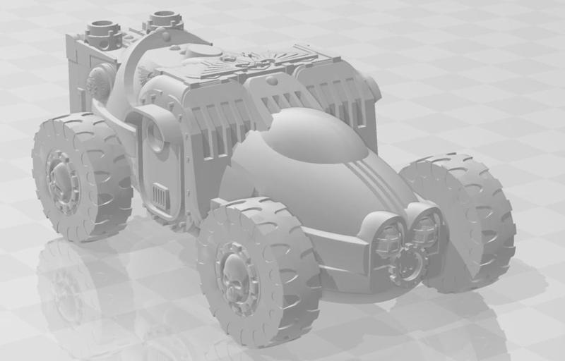 Sci-fi Groundcar