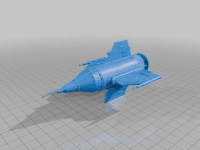 Federation Persuit Ship (Blakes 7)