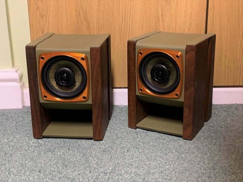 4" Back Horn Speaker for passive wood sided speakers
