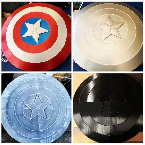 The captain America Shield - Infinity War - Endgame - Marvel