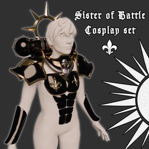 Adepta Sororitas (Mister/Sister of Battle) full stl set for cosplay