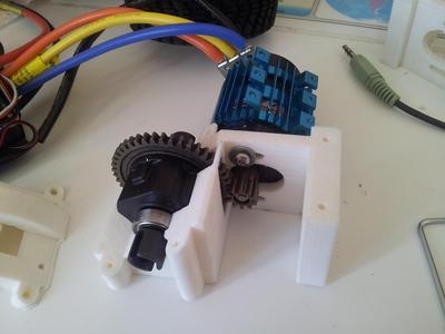 4WD metal central diff - OpenRC Truggy