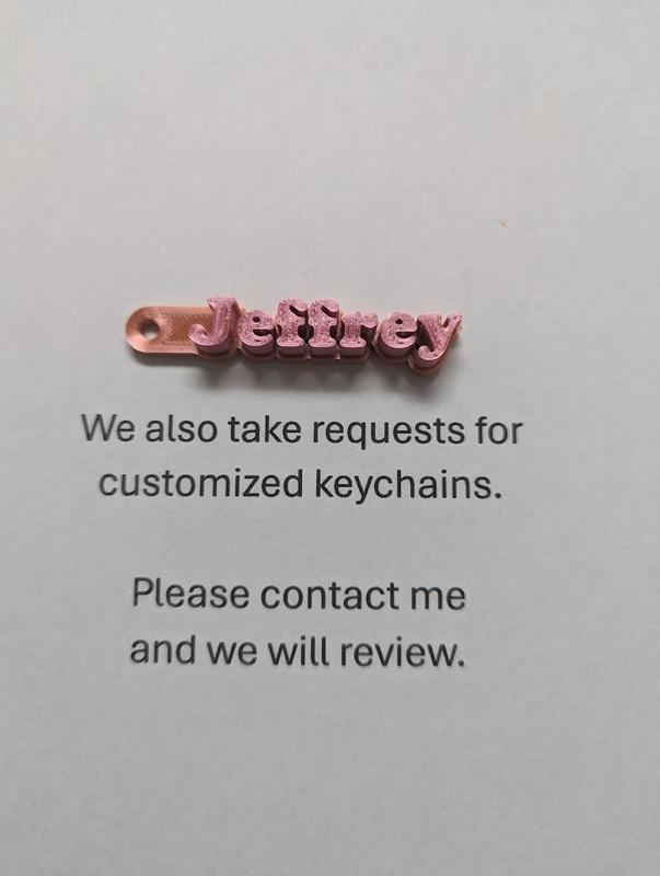 Jeffrey Keychain