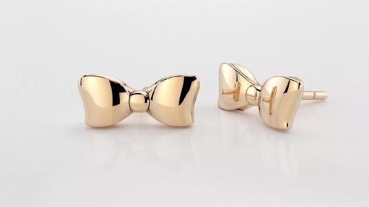 Bow earring