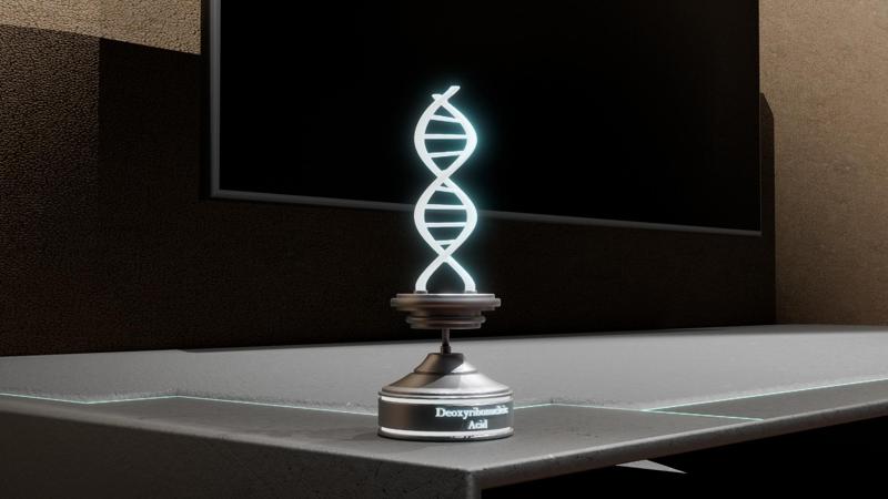 Deoxyribonucleic Acid  DNA 3D .STL
