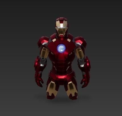 iron man figurine