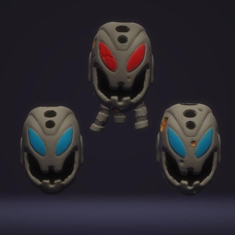 Ultron Sentry head sculpts