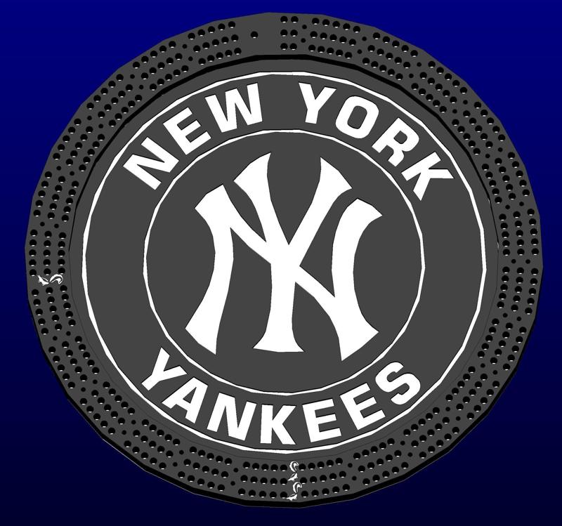 New York Yankees cribbage game