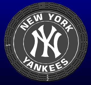 New York Yankees cribbage game