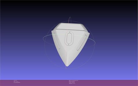 Evangelion Rei Unit 0 Backpack Printable Model