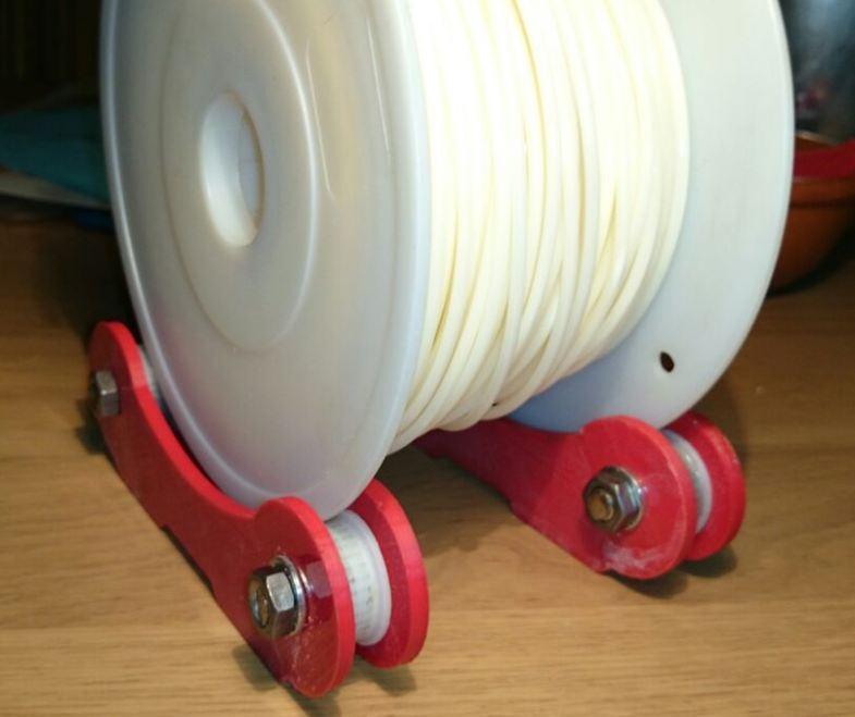 Reel of filament rolls