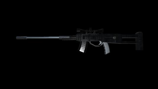 AS VAL Rifle 3d model