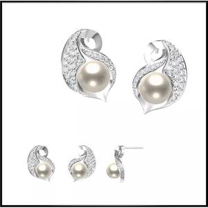 JCD Format Excellent pearl earrings jcd jewellery design course