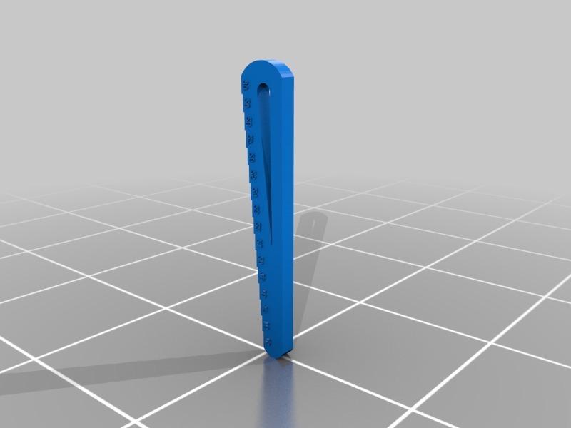 RC Ride height gauge 15-30mm