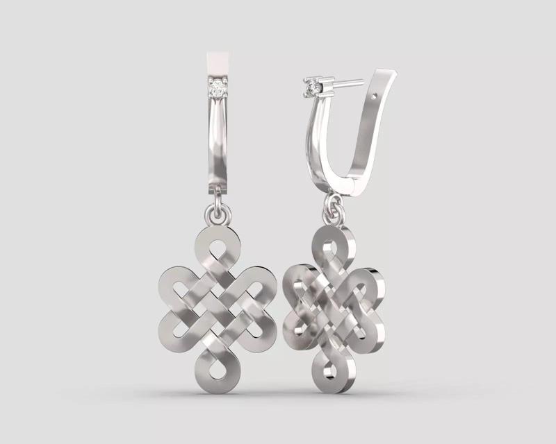 ER 153 Earring in ornament