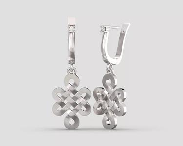 ER 153 Earring in ornament