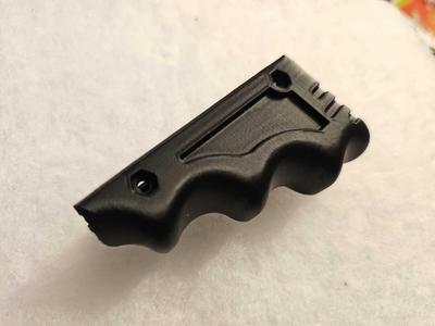 AirSoft Picatinny rail angled grip
