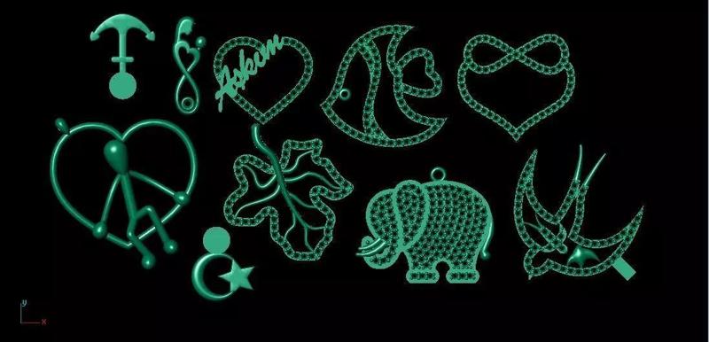 LIGHT GHOST NECKLACES