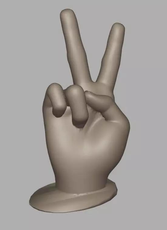 victory hand base