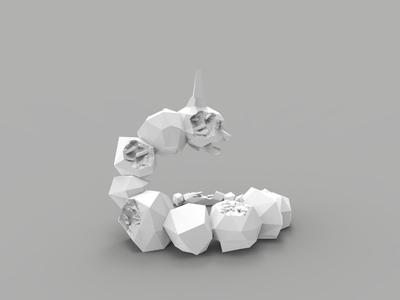 ONIX DANIEL ARSHAM STYLE SCULPTURE - WITH CRYSTALS AND MINERALS