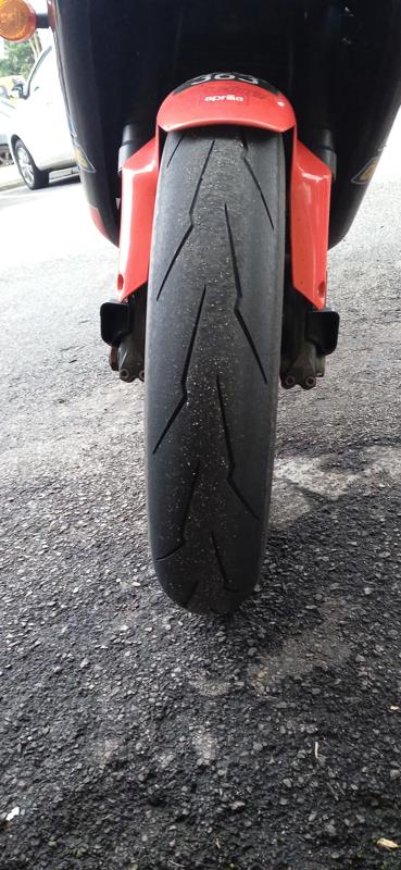 Aprilia RS250 MK2 brake air duct