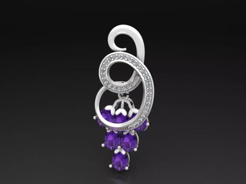 13-Grape necklace