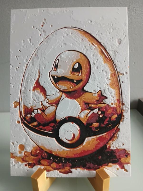 Hueforge Pokémon Salameche without AMS