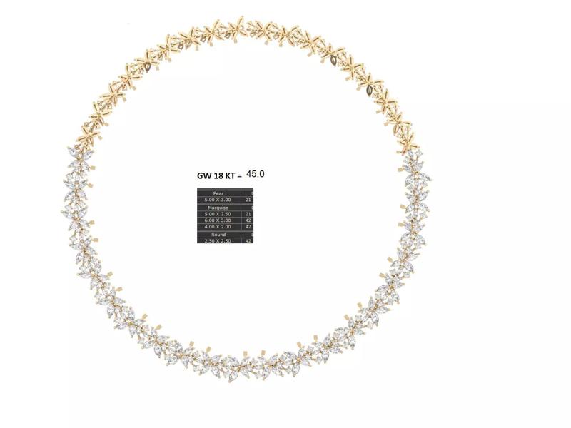 beautiful diamond necklace