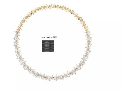 beautiful diamond necklace