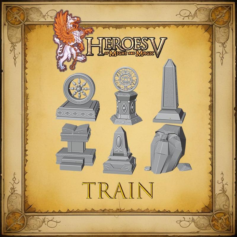 Heroes of might and magic 5 Terrain HOMM 5 28mm