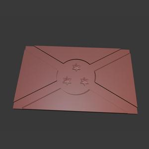 Burundi flag 3d relief .stl file