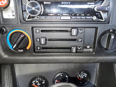 Heating control panel cover, dashboard, BMW E30 (64111370629)