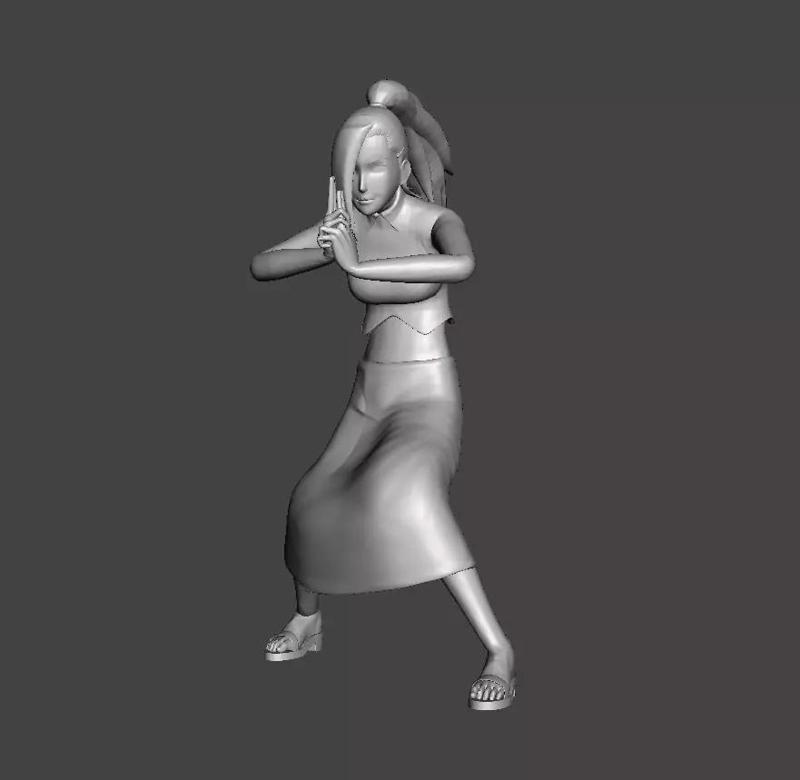 Ino Yamanaka Boruto 3D Model