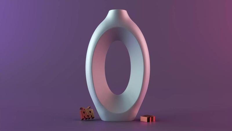 Hollow Decorative Flower Vases